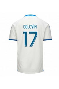 AS Monaco Aleksandr Golovin #17 Jalkapallovaatteet Kolmaspaita 2023-24 Lyhythihainen